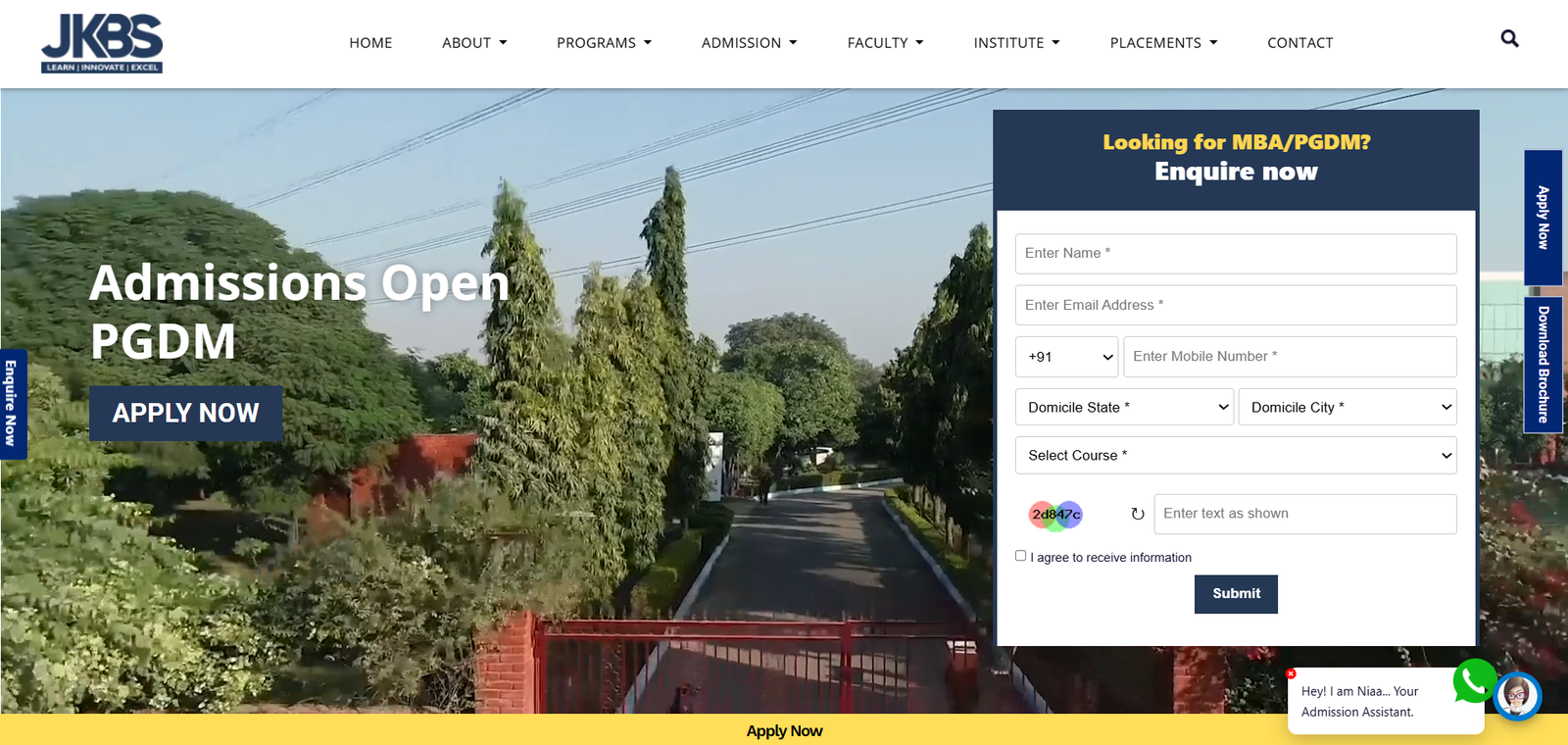 JKB School Website