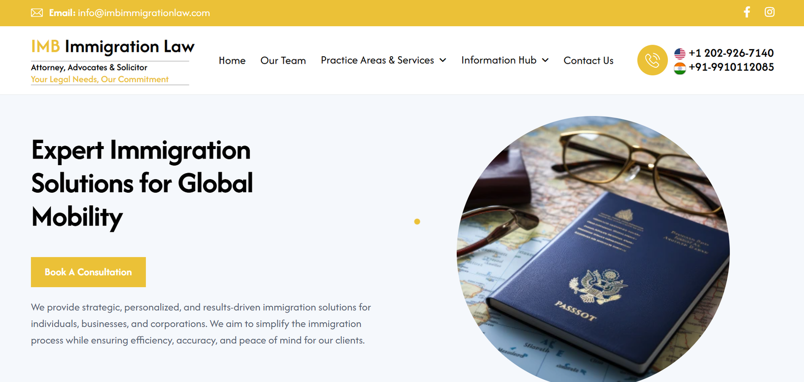 IMB Immigration Law Website