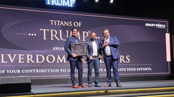 Silverdome Realtors has been honored with the prestigious “Titans of Trump” Award, recognizing their exceptional contribution, top-tier performance, and unwavering excellence in luxury real estate. This accolade highlights their commitment to delivering outstanding results and strengthening their leadership in the premium property segment.